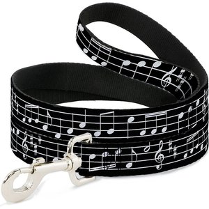 Buckle-Down Music Notes Dog Leash