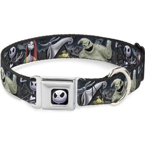 Buckle-Down Nightmare Before Christmas Dog Collar, Wide-Large