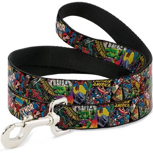 Buckle-Down Marvel Avengers Hero/Villain Poses Dog Leash