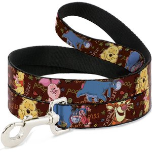 Buckle-Down Winnie the Pooh Character Poses Dog Leash