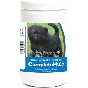 Healthy Breeds All In One Multivitamin Soft Chews Dog Supplement, 120 count