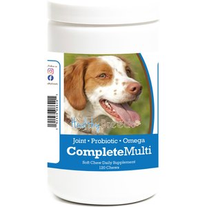 Healthy Breeds All In One Multivitamin Soft Chews Dog Supplement, 120 count