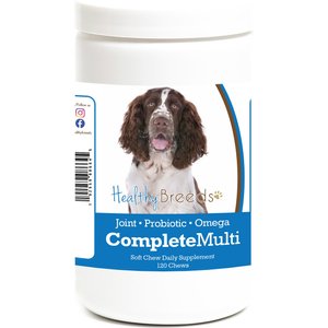Healthy Breeds All In One Multivitamin Soft Chews Dog Supplement, 120 count