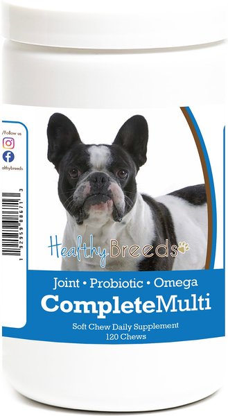Healthy Breeds All In One Multivitamin Soft Chews Dog Supplement, 120 count slide 1 of 1