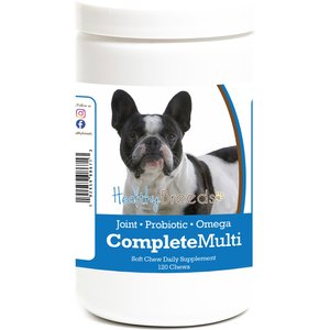 Healthy Breeds All In One Multivitamin Soft Chews Dog Supplement, 120 count