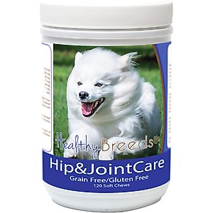 Healthy Breeds Hip & Joint Care Soft Chews Dog Supplement, 120 count