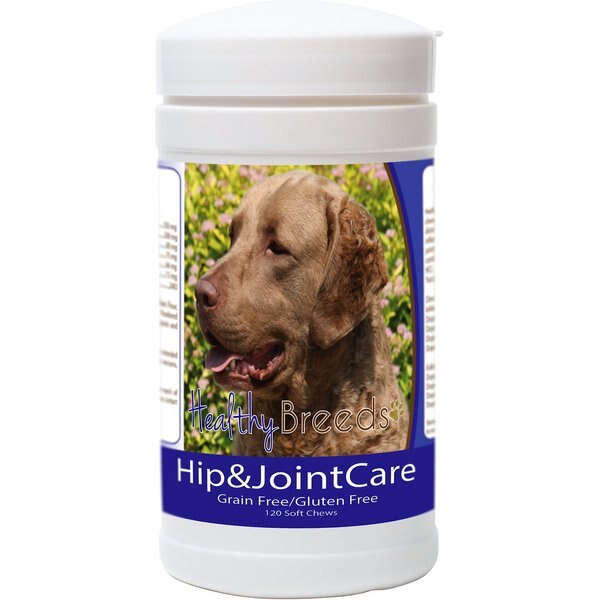 Healthy Breeds Hip & Joint Care Soft Chews Dog Supplement, 120 count