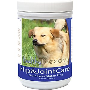 Healthy Breeds Hip & Joint Care Soft Chews Dog Supplement, 120 count