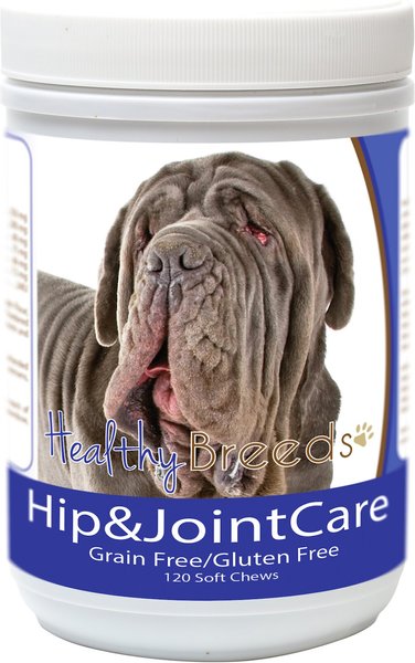 Healthy Breeds Hip & Joint Care Soft Chews Dog Supplement, 120 count slide 1 of 2
