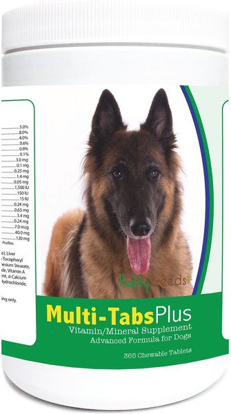 Healthy Breeds Multi-Tabs Plus Chewable Tablets Dog Supplement, 365 count slide 1 of 1