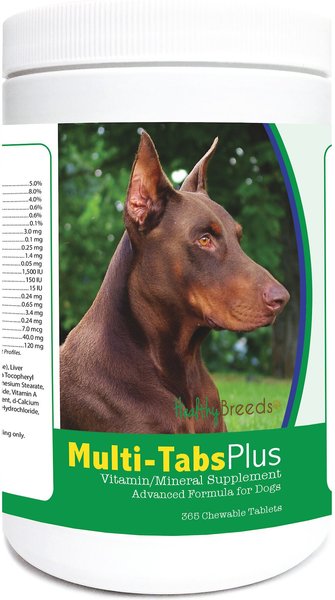 Healthy Breeds Multi-Tabs Plus Chewable Tablets Dog Supplement, 365 count slide 1 of 1