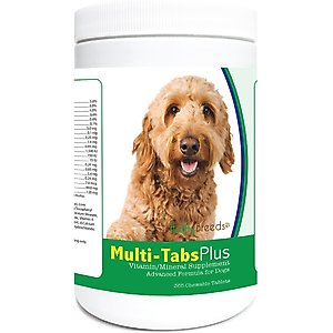 Healthy Breeds Multi-Tabs Plus Chewable Tablets Dog Supplement, 365 count