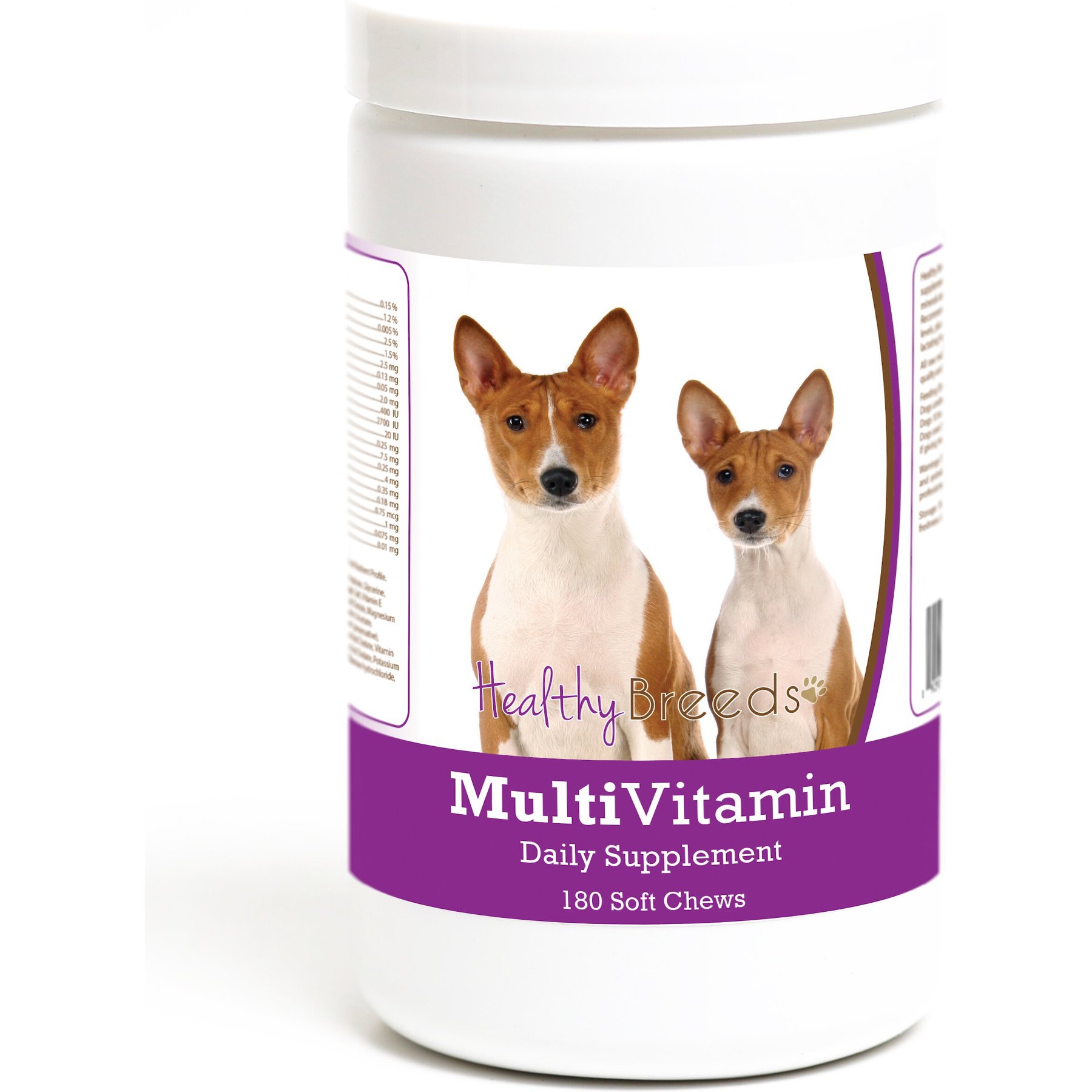 HEALTHY BREEDS Multivitamin Soft Chews Dog Supplement 180 count Chewy