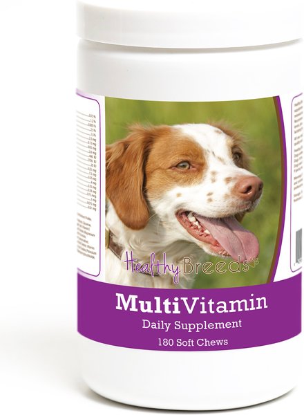 Healthy Breeds Multivitamin Soft Chews Dog Supplement, 180 count slide 1 of 1