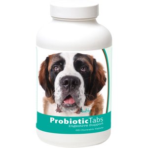 Healthy Breeds Probiotic & Digestive Support Chewable Tablet Dog Supplement, 60 count