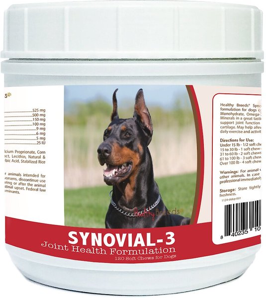 HEALTHY BREEDS Synovial-3 Joint Health Formulation Soft Chews Dog ...