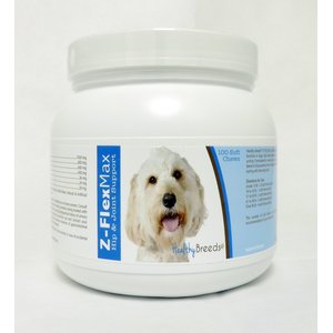 Healthy Breeds Z-Flex Max Hip & Joint Soft Chews Dog Supplement, 100 count