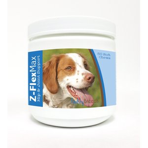 Healthy Breeds Z-Flex Max Hip & Joint Soft Chews Dog Supplement, 50 count
