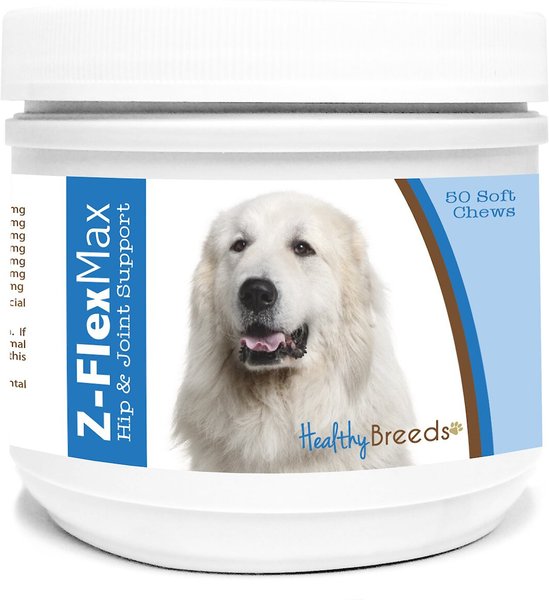 HEALTHY BREEDS Z-Flex Max Hip & Joint Soft Chews Dog Supplement, 50 ...