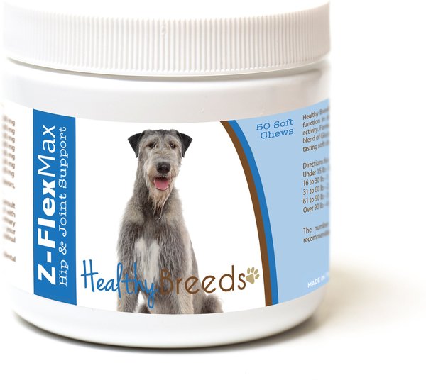 Healthy Breeds Bulldog Z-Flex Max Hip & Joint Soft Chews Dog Supplement, 50 count