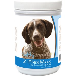 Healthy Breeds Z-Flex Max Hip & Joint Support Soft Chews Dog Supplement, 180 count