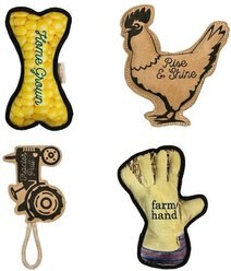 Territory Farm Play Dog Toys, 4 count slide 1 of 6