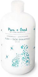 Pure + Good Flea + Tick Dog & Cat Shampoo, 16-fl oz bottle