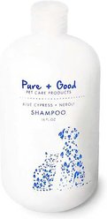 Pure + Good Blue Cypress + Neroli Dog & Cat Shampoo, 16-oz bottle