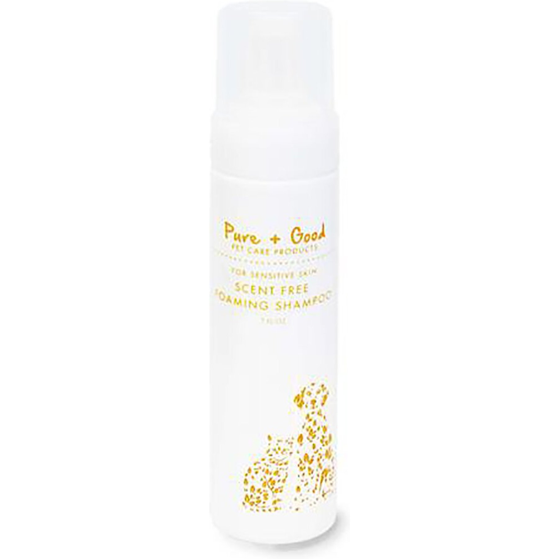 Pure + Good Scent Free Foaming Dog & Cat Shampoo, 7-fl oz bottle