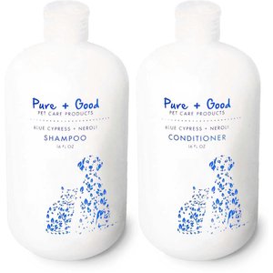 Pure + Good Blue Cypress + Neroli Shampoo & Dog & Cat Conditioner Set