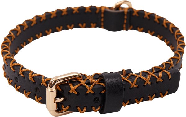 Scotch & Co The Lola Handcrafted Standard Dog Collar, X-Small: 6.5 to 10-in neck, 0.8-in wide slide 1 of 8