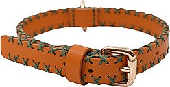 Scotch & Co The Molly Handcrafted Standard Dog Collar, X-Small: 6.5 to 10-in neck, 0.8-in wide