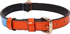 Scotch & Co The Daisy Handcrafted Standard Dog Collar, X-Small: 6.5 to 10-in neck, 0.8-in wide