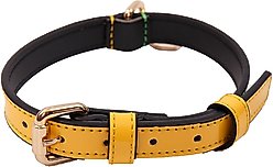 Scotch & Co The Milo Handcrafted Standard Dog Collar, Small: 9 to 12-in neck, 0.8-in wide