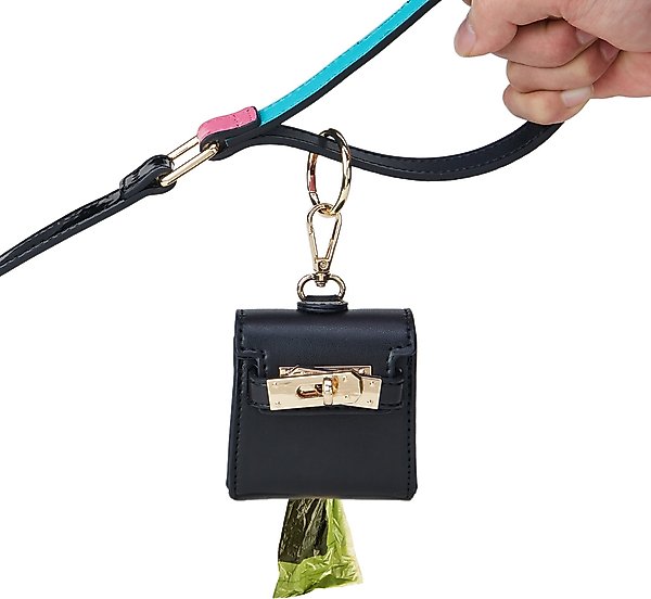 Scotch & Co Mini Barkin Poop Bag Dispenser, Black slide 1 of 10