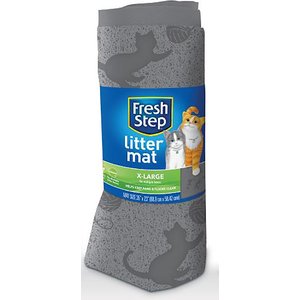 Fresh Step Products Cat Litter Mat, 35.4 x 23.6-in