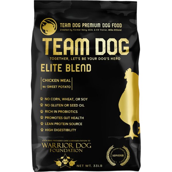 TEAM DOG Chicken Meal Sweet Potato 30 25 Elite Blend