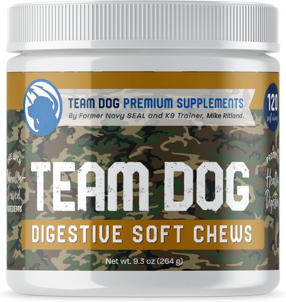 Team Dog Digestive 2B Soft Chews Dog Treats, 120 count slide 1 of 6