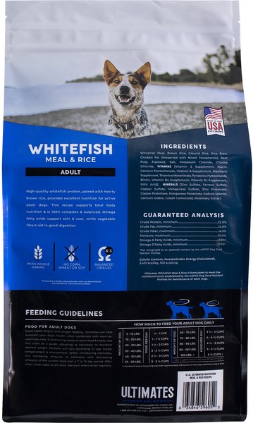 Ultimates Whitefish Meal & Rice Dry Dog Food