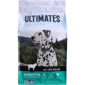 Ultimates Sensitive With Lamb Protein Dry Dog Food, 5-lb bag
