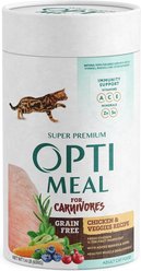 Optimeal Grain-Free Chicken & Veggies Recipe Dry Cat Food, 1.4-lb carton tube, case of 2