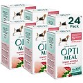 Optimeal Tender Morsels with Chicken & Lamb In Savory Sauce Recipe Wet Dog Food, 3-oz pouch, case of 24