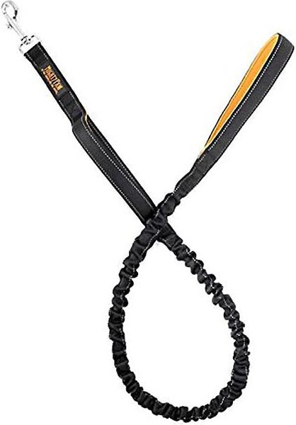 Mighty Paw Nylon Dual Handle Bungee Dog Leash, 46-in, Black slide 1 of 8