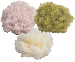 HuggleHounds HuggleFleece Ball Cat Toys, 3-pack