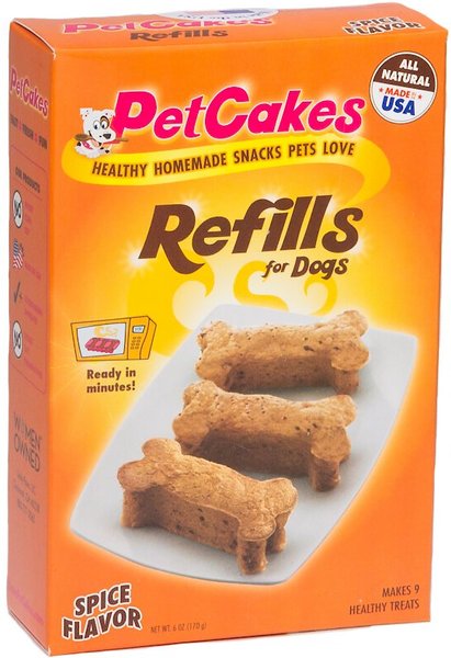 PetCakes Pumpkin Spice Flavor Refills Dog Treats, 6-oz box slide 1 of 1