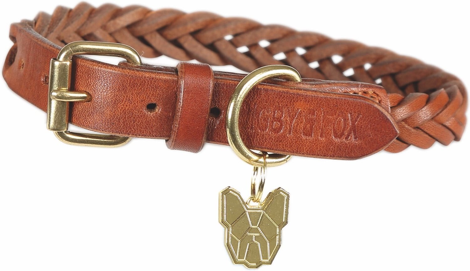 Digby & Fox Plaited Dog Collar