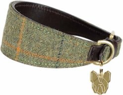 Digby & Fox Tweed Greyhound Dog Collar, X-Small