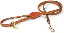 Digby & Fox Rolled Leather Dog Lead, Tan