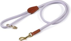 Digby & Fox Rolled Leather Dog Lead, Lilac