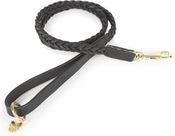 Digby & Fox Plaited Dog Lead, Black